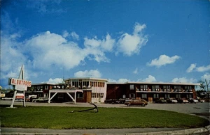 Canada Gander,NL Albatross Motel Newfoundland and Labrador Vintage Postcard - Picture 1 of 2