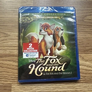 The Fox And The Hound and Fox and The Hound 2 Blu-Ray 2 Movie Collection / New - Picture 1 of 4