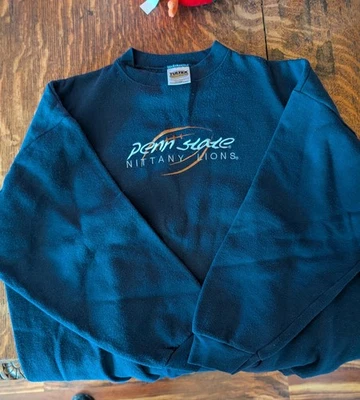 De colección Tultex BORDADO Penn State Nittany Lions cuello redondo swtr azul marino XL Foto 1 de 3