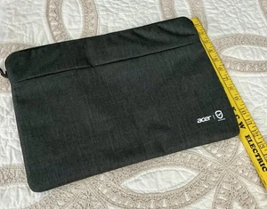 Acer Laptop Soft Case 16"x11" fits 15.6" laptops w/ side pocket for accessories - Picture 1 of 16