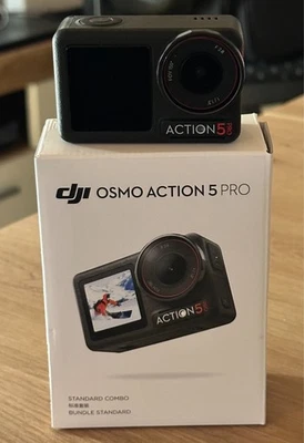 DJI Osmo Action 5 Camera neuwertig nur einmal eingerichtet aber nie benutzt - Bild 1 von 4