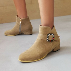 en oferta! Nuevo diseño de botas de mujer de las señoras de la calle estilo  de zapatos de plataforma de la tendencia original de cuero de la bota de  vaquero primavera otoño