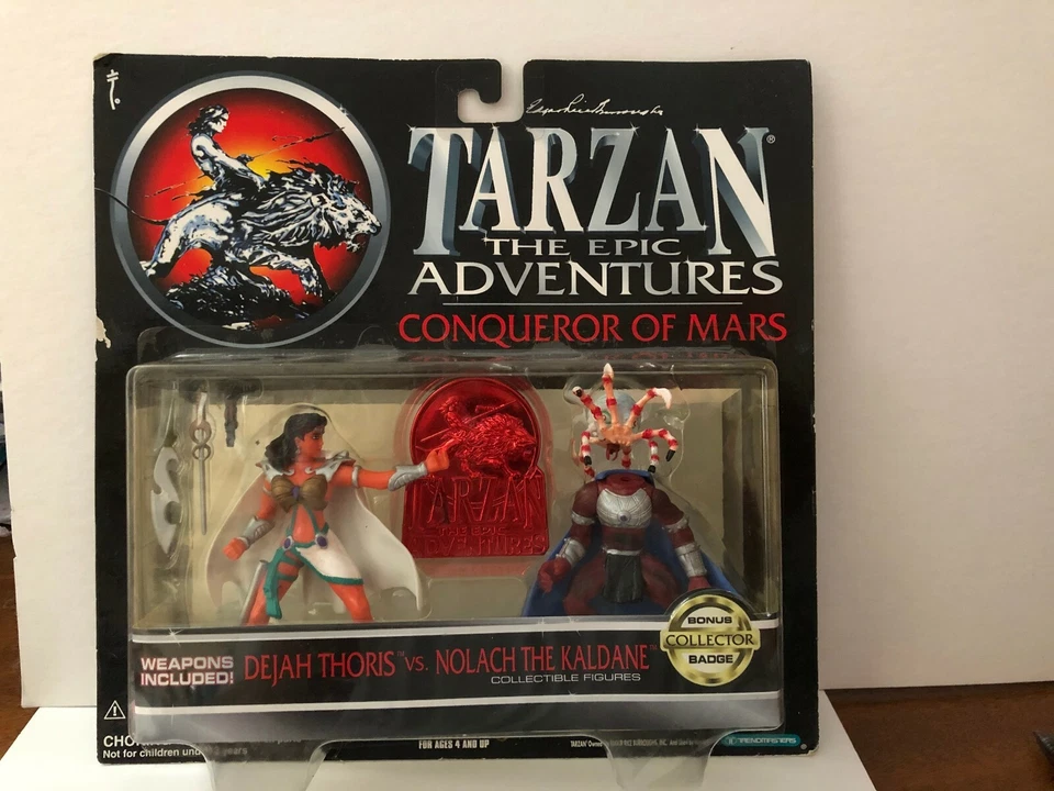TARZAN THE EPIC ADVENTURE CONQUISTADOR OF MARS DEJAH Thoris vs nolach the kaldane - Imagem 1 de 1
