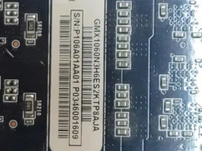 PNY GeForce GTX 1060 6GB GDDR5 Graphics Card (VCGGTX10606PB) - Image 1 of 4