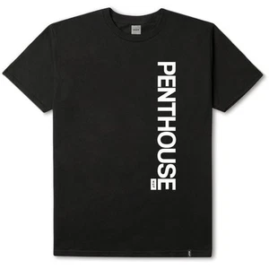 HUF PENTHOUSE PALM TEE SHIRT BLACK - Picture 1 of 2