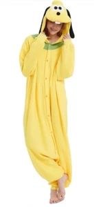 Unisex Adult One Piece Yellow Dog Cosplay Pjs - Picture 1 of 7