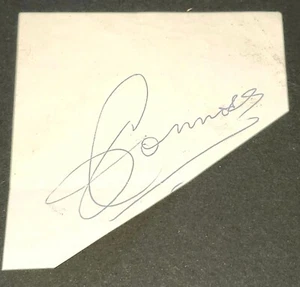 Jimmy Connors Autogramm Tennis Legende Jimmy Connors Autogramm - Bild 1 von 2