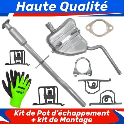 Kit de pot d'échappement pour Mini Cooper R50 R52 R53 Hayon Cabrio 1.6 (01-08) - Photo 1/4