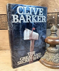 Clive Barker The Great And Secret Show 1st 1st Print North American Edition HCDJ - Picture 1 of 20
