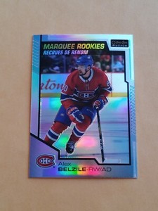 2020-21 O-PEE-CHEE Platinum Marquee Rookies Rainbow #187 Alex Belzile RC 