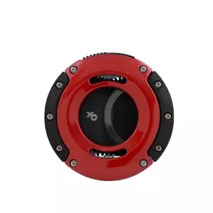 Xikar XO Premium Redwood Series doppia ghigliottina, nero e rosso - Foto 1 di 1