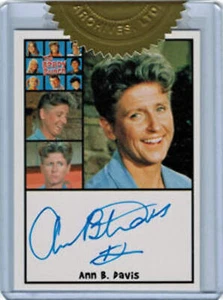 Complete Brady Bunch Autograph Card by Ann B Davis as Alice - Picture 1 of 1