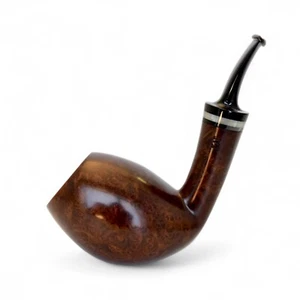 Briar pipe Freehand smoking pipe Tobacco briar pipe Rare artisan Sherlock pipe - Picture 1 of 9