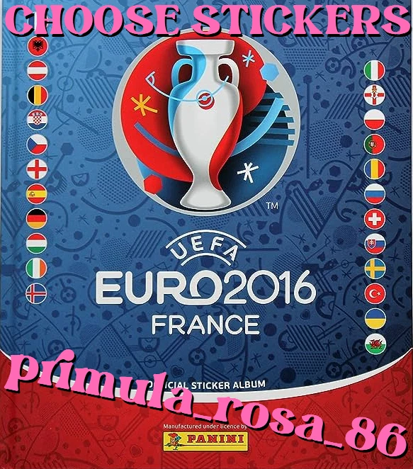 PANINI SCEGLI FIGURINE MANCANTI EURO 2016 FRANCE MANCOLISTA 1 - 232