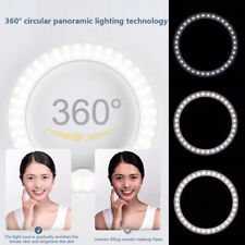 LED Selfie Ring Light Fill Light MobilePhone Flashes Lens Luminous Lamps Clip EI