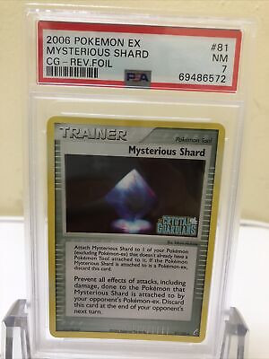 2006 Pokemon Crystal Guardians -Mysterious Shard 81/100 Reverse Foil NM PSA 7