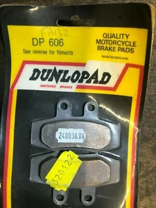 Dunlop Bloc Plaquettes de Frein Avant FA132 KTM Sauf MX Maico DP606 - Picture 1 of 3