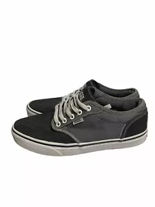 Vans Off The Wall schwarz wolfsgrau Low Top Herren Größe 8 UK 7 - Bild 1 von 6