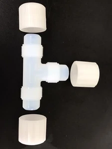Conexión de camiseta Parker GTC-12 Parflare, conexiones de tubo de 3/4", PFA - Imagen 1 de 6
