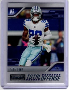 2022 Panini Playbook Football CeeDee Lamb No. TO-17 Dallas Cowboys - Bild 1 von 2