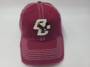 Boston College Eagles Twins Enterprise Distressed Strapback Hat Cap Men NCAA Red - Picture 1 of 11