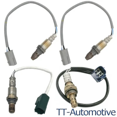 Sensor de oxígeno aguas arriba y aguas abajo 4 piezas para Nissan Frontier Xterra 2008-2010 4,0 L Foto 1 de 4