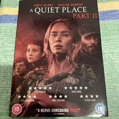 A Quiet Place: Part II DVD (2021) Emily Blunt, Krasinski (DIR) cert 15 - Image 1 of 3