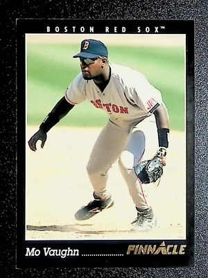 MO VAUGHN 1992 Score Pinnacle Baseball Card #189 MLB BOSTON RED SOX - Image 1 of 4