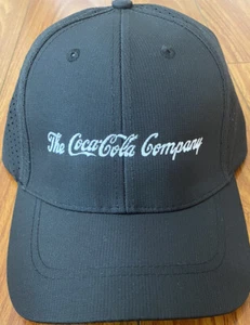 Nueva gorra de béisbol The Coca Cola Employee negra blanca con logotipo - Imagen 1 de 2