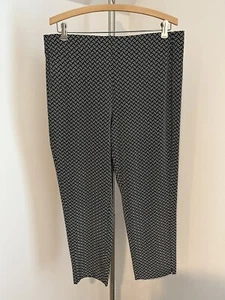 NWT J.Jill Wearever  Forward Seam Slim Ankle Pants Black  DASH  PETITE Large PL - Picture 1 of 5