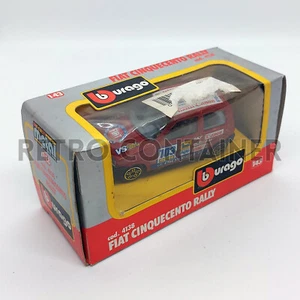 Macchinine - Die-Cast Models 1:43 - Bburago Burago - Fiat Cinquecento Rally 4138 - Foto 1 di 1
