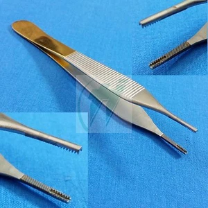 T/C O.R GRADE ADSON BROWN TISSUE FORCEPS 4.75" WITH TUNGSTEN CARBIDE INSERTS - Picture 1 of 5