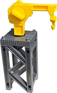 Juego de construcción Mattel pieza, pórtico con grúa elevadora de trabajo, 2001 - Imagen 1 de 3