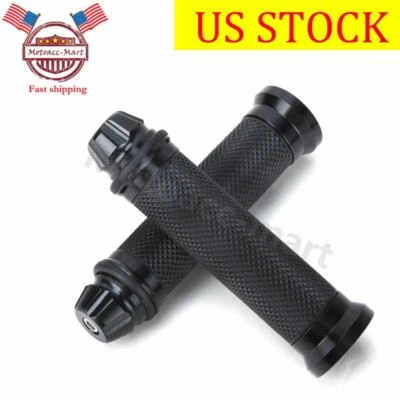 2 Pair Motorcycle 7/8" Hand Grips Handle Bar Gel For Yamaha Yzf R6 Honda Cbr 600 - Image 1 of 4
