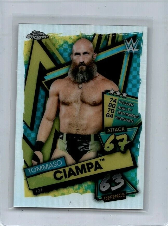 2021 Topps WWE Chrome Slam Attax Refractor  Tommaso Ciampa  - Image 1 of 1