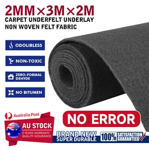 Underfelt Felt Automotive Car Carpet Marine Boat Yacht Floor Underlay Anti Slip - Picture 1 of 22