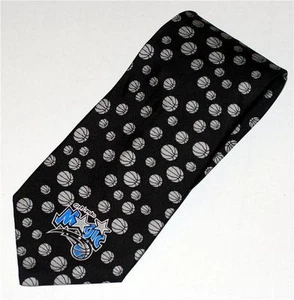 NBA Baloncesto Deportes ORLANDO MAGIC Hombres Novedad VESTIDO INFORMAL CORBATA CORBATA Nuevo - Imagen 1 de 1