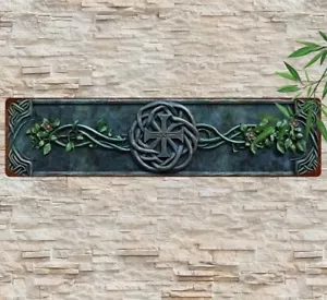 Celtic Cross Metal Sign 16” x 4” - Picture 1 of 3