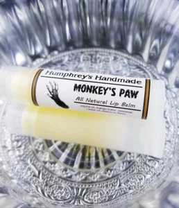 MONKEY'S POW Horror Lippenbalsam, Banane Kokosnuss Geschmack Jojobaöl Strumpf Stuffer - Bild 1 von 5