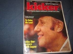 Kicker 16.1.1978 6/78 Helmut Schön - Bild 1 von 1