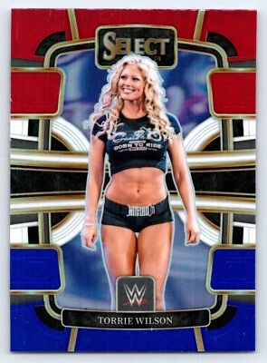 2024 Select WWE Red & Blue Silver Prizm Torrie Wilson #75 Concourse - Image 1 of 2