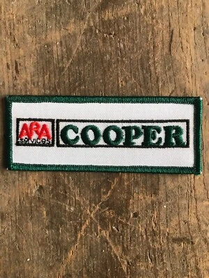Vintage Cooper Ara Services Sew On Embroidered Patch 4.25” Badge - Image 1 of 4