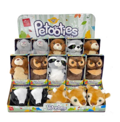 RUSS PETOOTIES PETS 4" 10cm Mini Plush Natural Animal Assortment to Choose NEW  - image 1 of 4