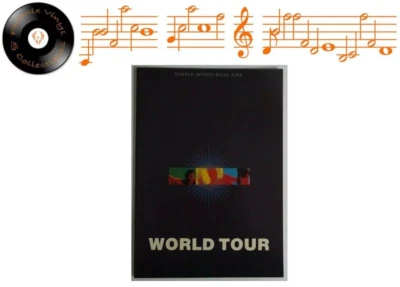 Simple Minds Real Life World Tour 1991 Concert Programme - Image 1 of 4