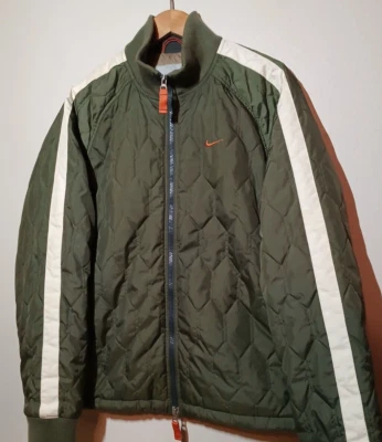 Vintage Nike Full Zip Jacket 90s Y2K Orange Swoosh Logo ACG Sports Pullover Sz M - Image 1 of 4