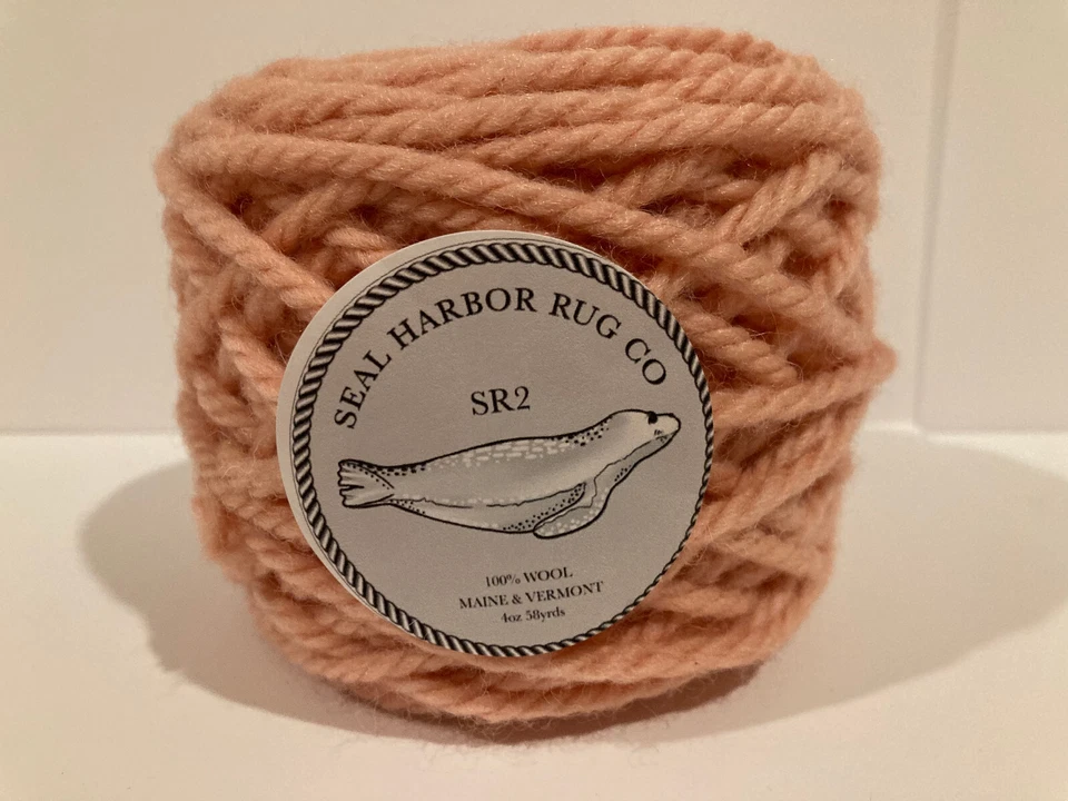 Seal Harbor Wool Rug Yarn-SR2-4 oz/58 yds-Bulky Weight-100%Wool-Punch Needle-New - Image 1 of 1