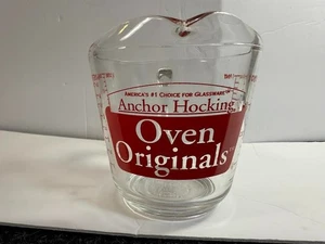 Anchor Hocking misurino #498 forno originale 2 tazze, 1 pinta, 16 oz vintage - Foto 1 di 9