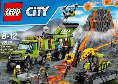 LEGO CITY - Volcano Exploration Base (60124) - NEW & Retired, NO BOX - Image 1 of 4