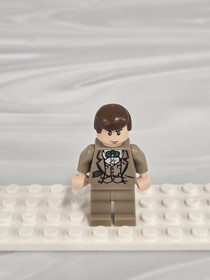 LEGO Minifigure Custom Henry Jones Sr. Body w/ Brown Hair & Head &ndash; Indiana Jones