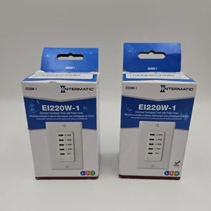 2x Intermatic EI220W-1 Temporizador de cuenta regresiva electrónico de pared 1/2/4/8 horas IT-30070 - Imagen 1 de 8